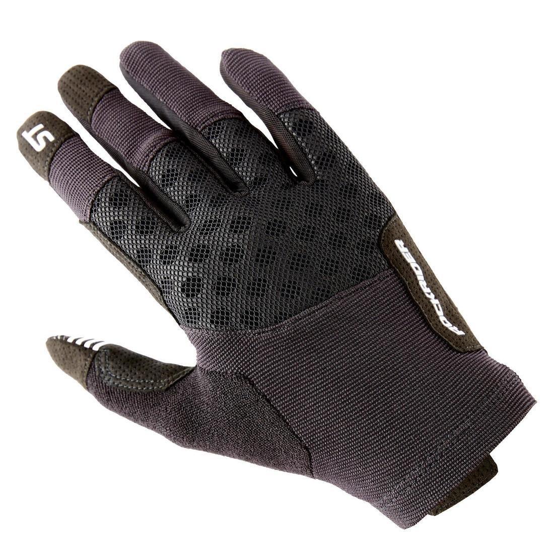 ROCKRIDER - St 500 Mountain Biking Gloves, Black