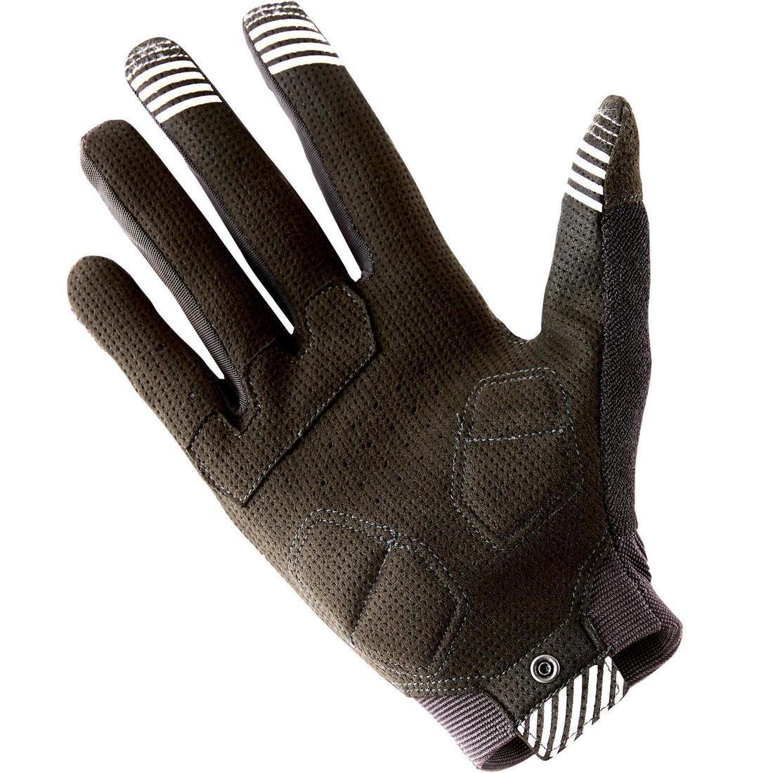 Mountain Biking Gloves ST 500, black, , large image number 2