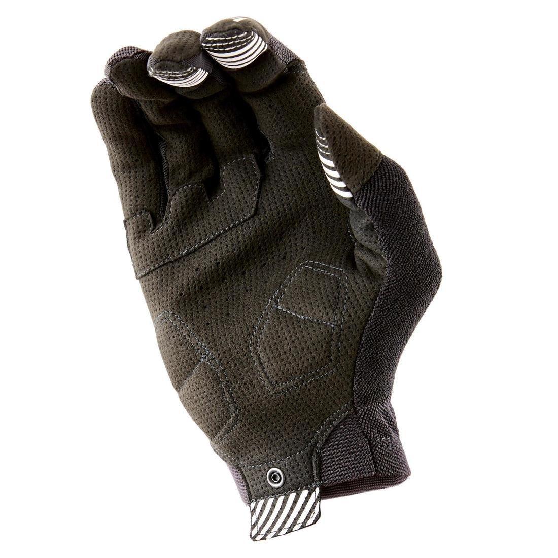 Mountain Biking Gloves ST 500, black, , large image number 4