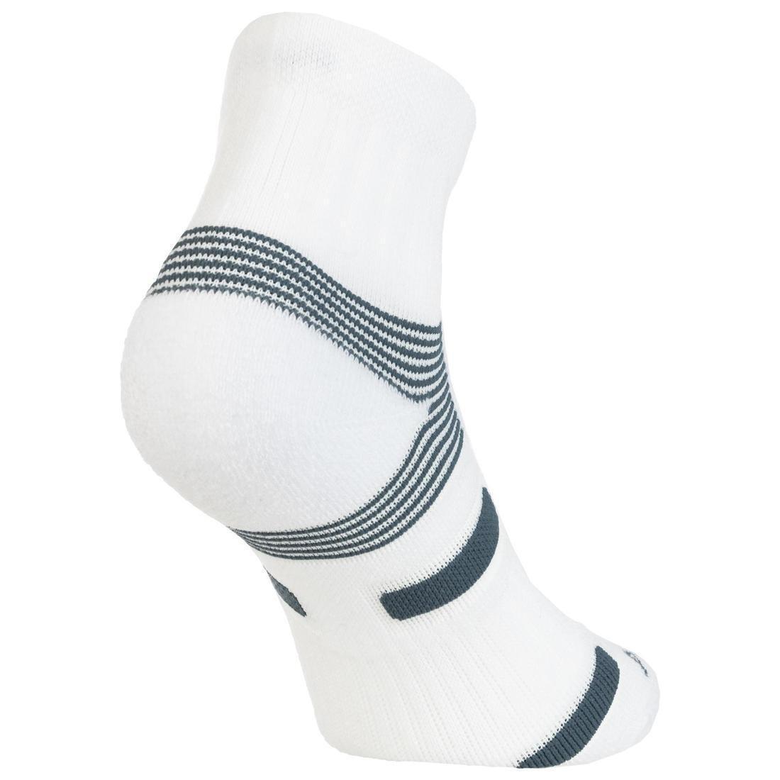 ARTENGO - Rs 560 Mid Sports Socks Tri-Pack, White