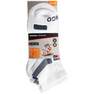 ARTENGO - Rs 560 Mid Sports Socks Tri-Pack, White