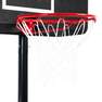 TARMAK - B100Kids/Adult Basketball Basket - Black Adjusts From 2.2M To 3.05M