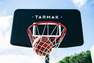 TARMAK - B100Kids/Adult Basketball Basket - Black Adjusts From 2.2M To 3.05M