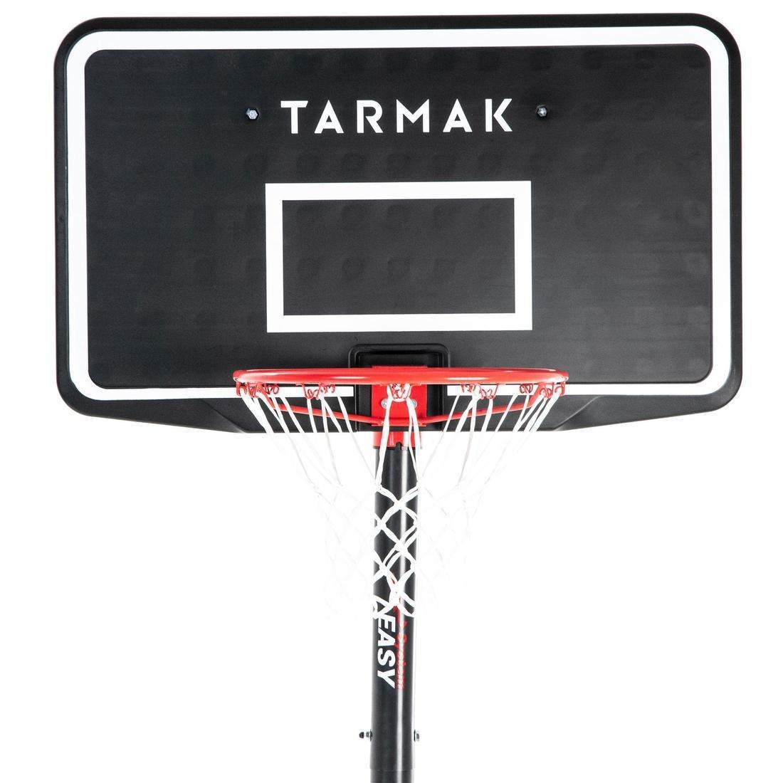 Basketball Hoop with Adjustable Stand (from 2.20 to 3.05m) - B100 Easy - Black, No Color, medium