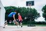 TARMAK - B100 Easy Kids'/Adult Basketball Basket 2.2m to 3.05m tool-free adjustment., BLACK