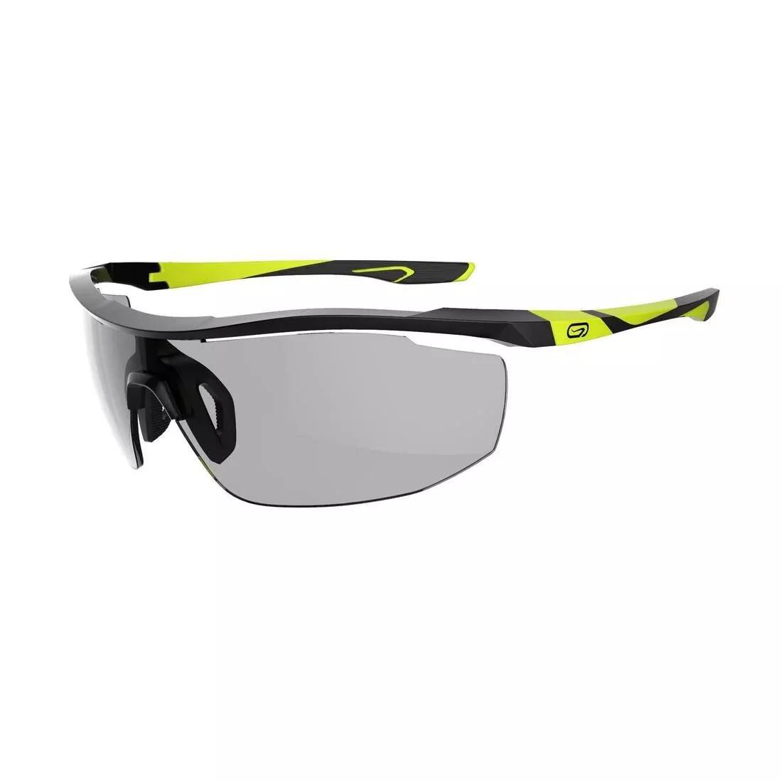 Adult Running Photochromic Glasses Runperf Category, Yellow, No Color, large image number 0