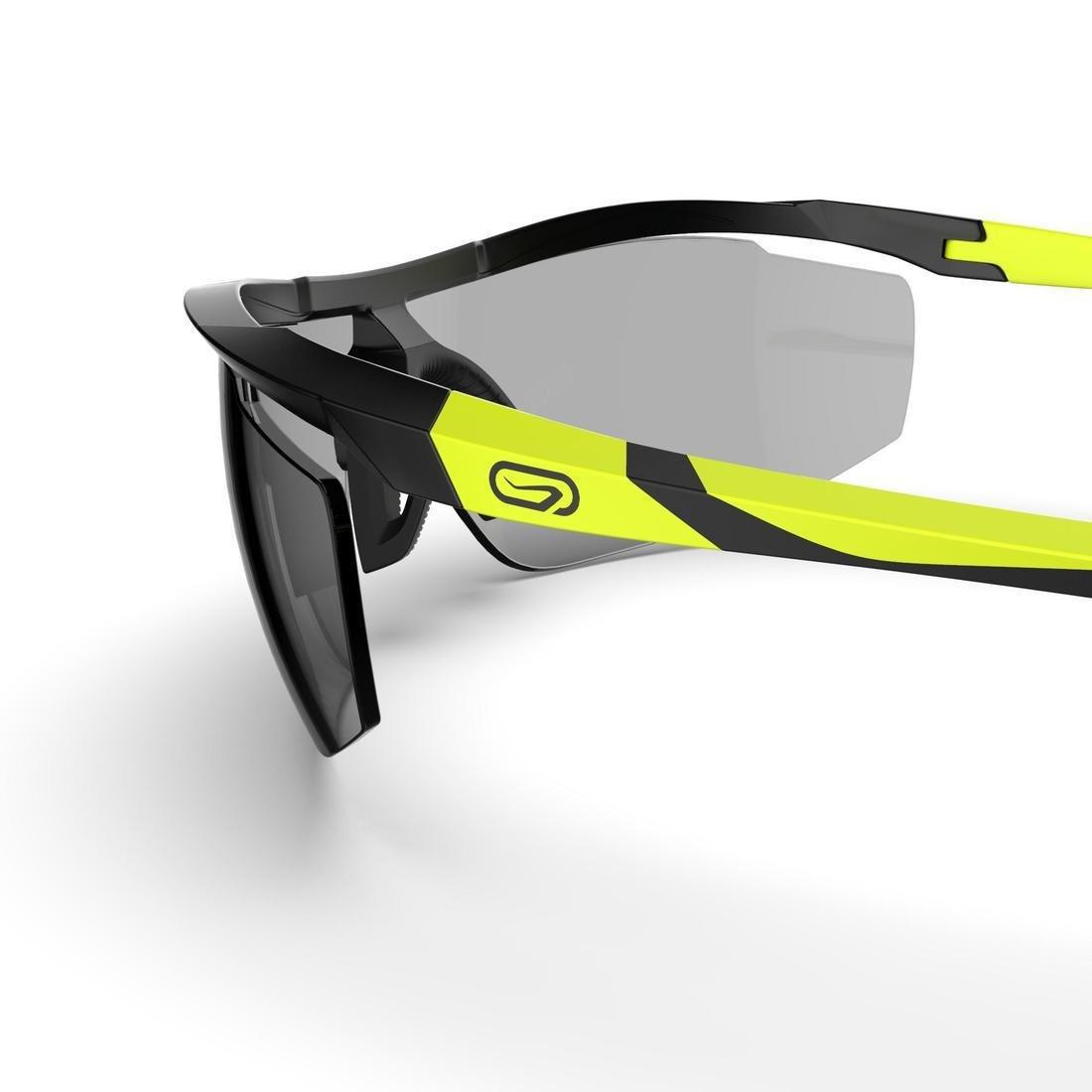 Adult Running Photochromic Glasses Runperf Category, Yellow, No Color, large image number 5