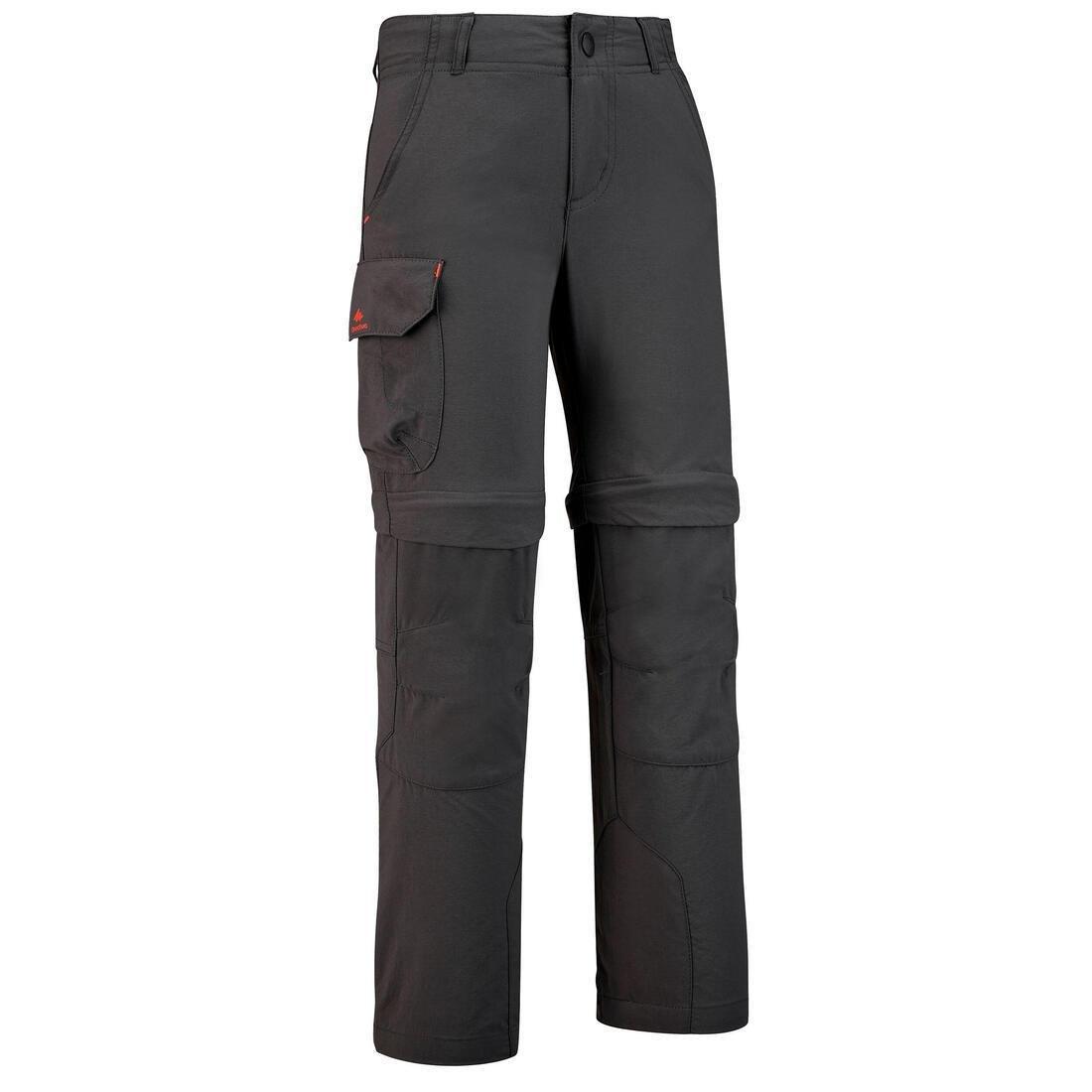 MH550 Children's Modular Hiking Trousers, Carbon Grey, , large image number 0