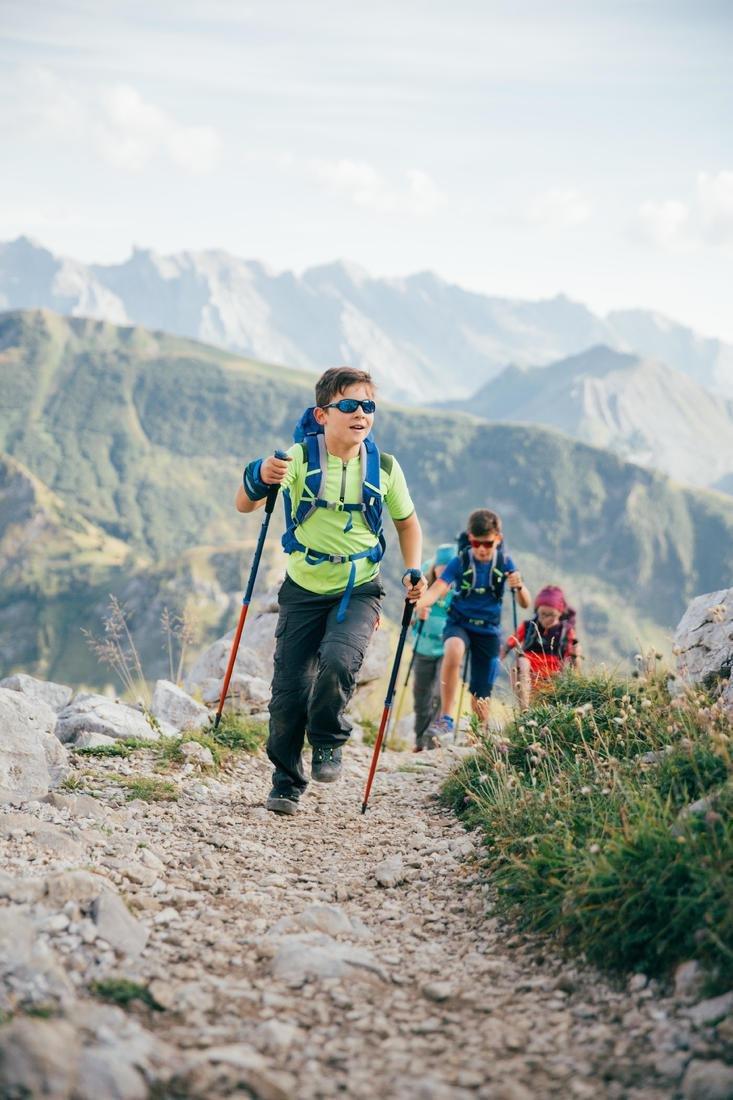 MH550 Children's Modular Hiking Trousers, Carbon Grey, No Color, medium