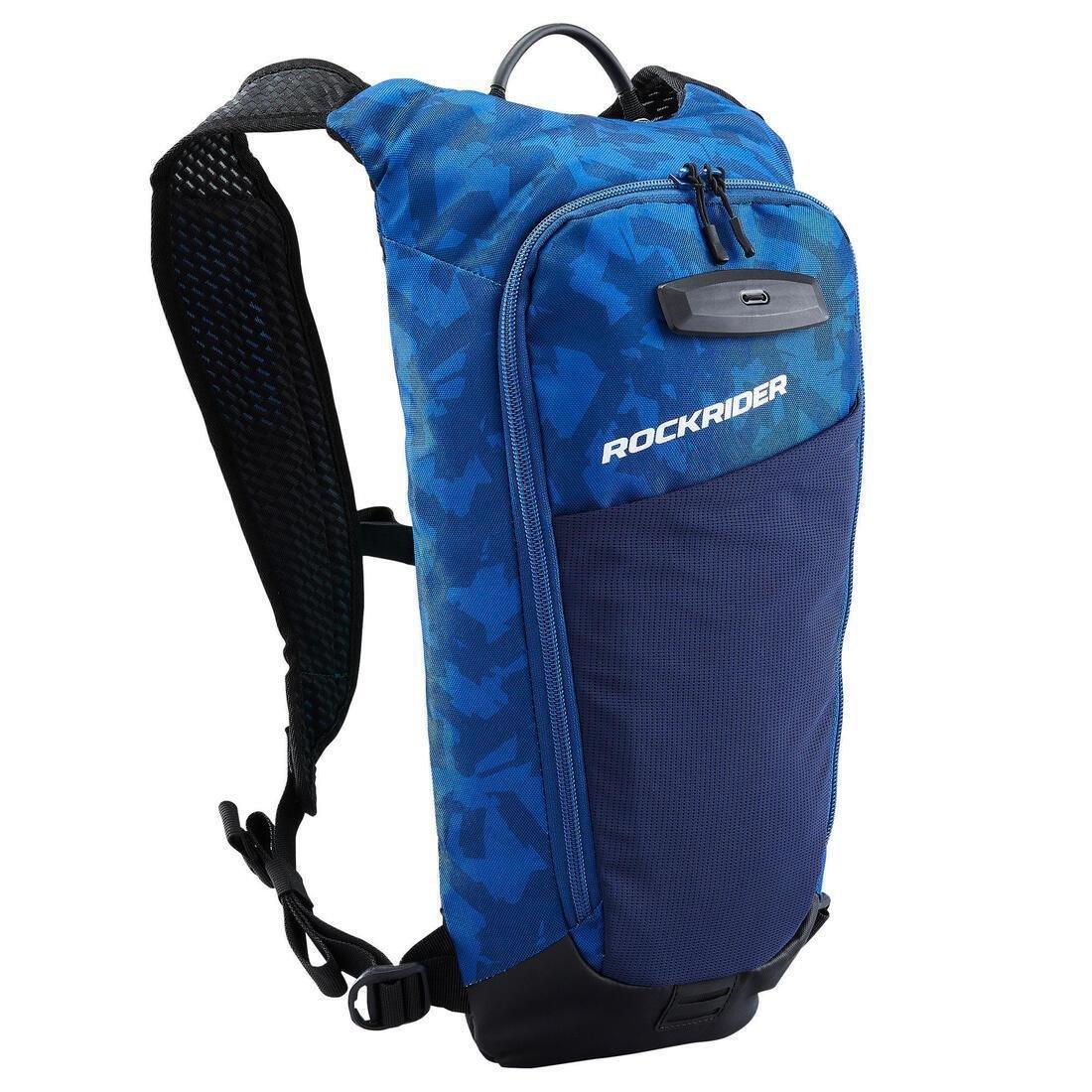 Mountain Biking  Hydration Backpack St 520, Deep Blue, No Color, large image number 3