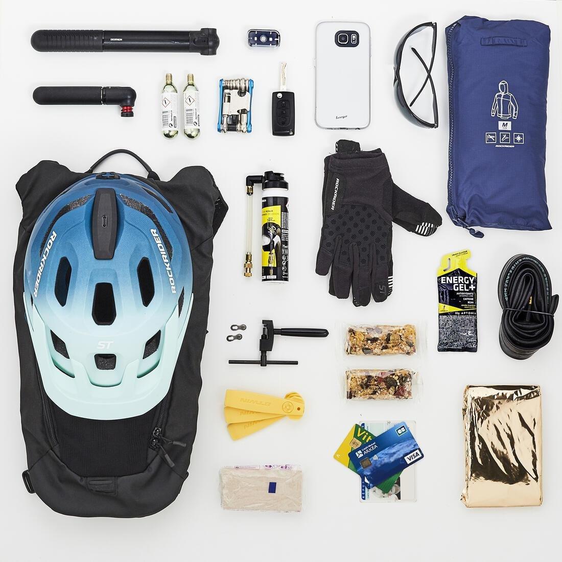 Mountain Biking  Hydration Backpack St 520, Deep Blue, No Color, large image number 5