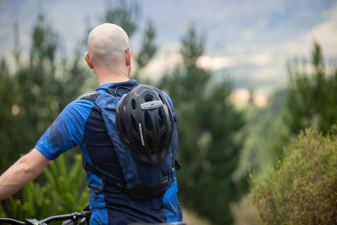 Mountain Biking  Hydration Backpack St 520, Deep Blue, No Color, large image number 6