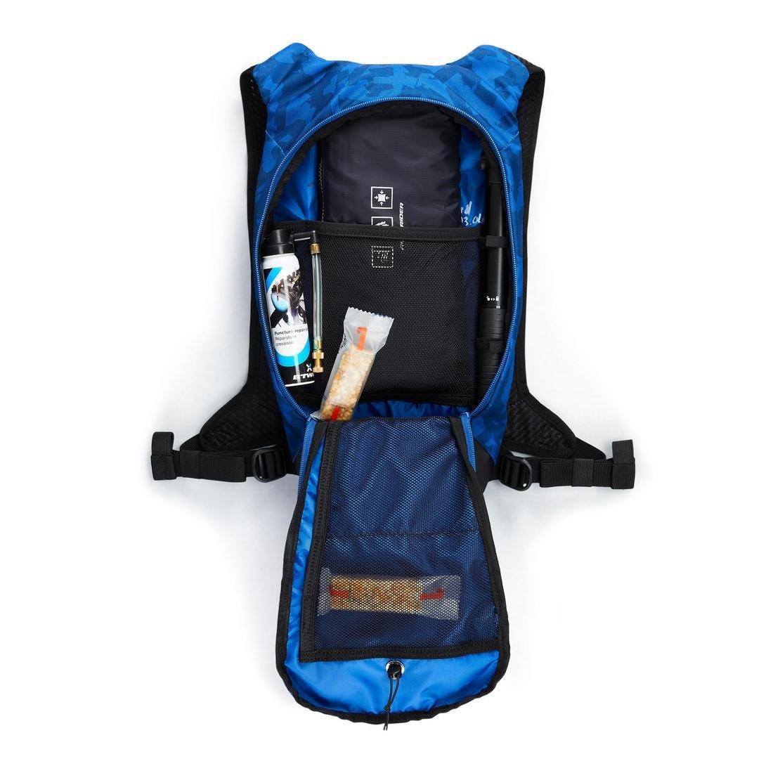 Mountain Biking  Hydration Backpack St 520, Deep Blue, No Color, large image number 12