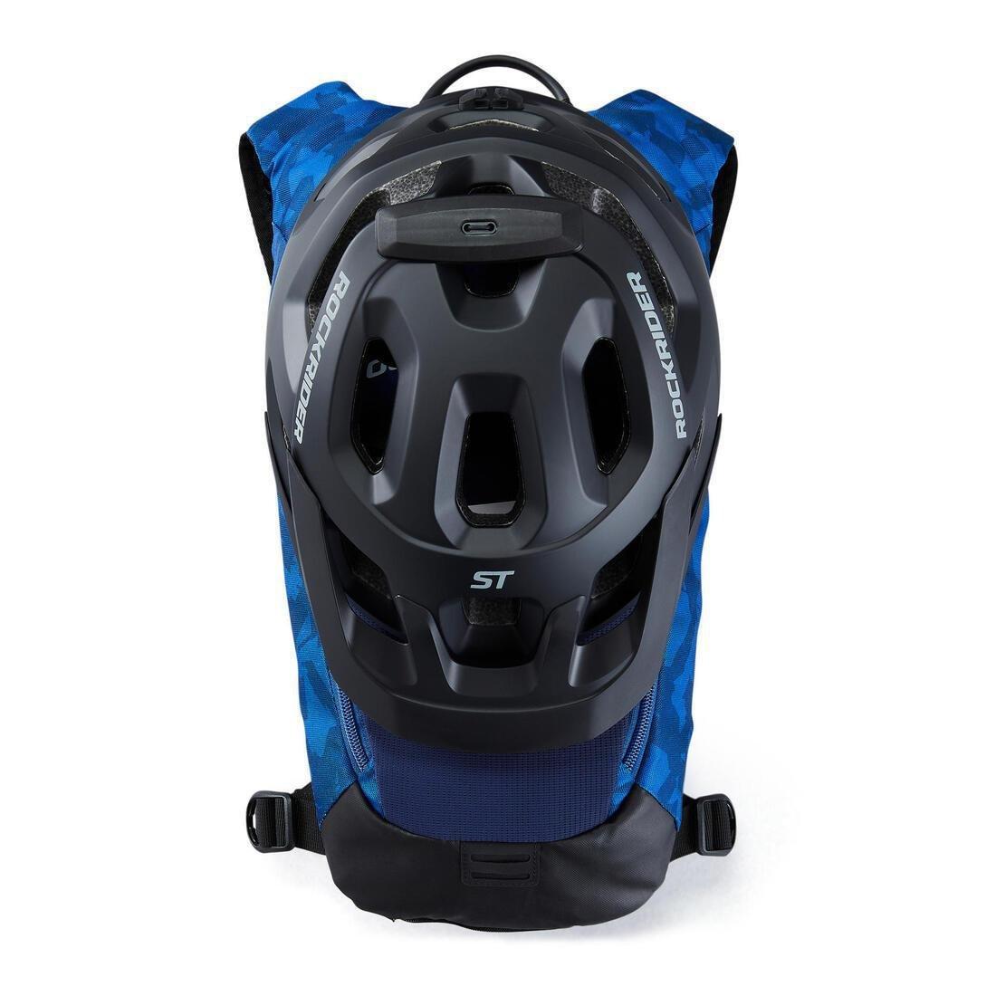 Mountain Biking  Hydration Backpack St 520, Deep Blue, No Color, large image number 13