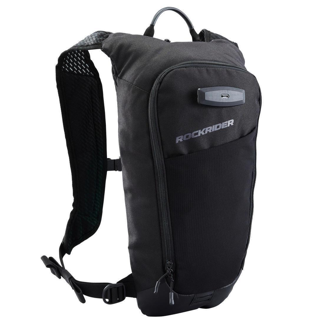 Mountain Biking 6 Hydration Backpack ST 520, Black, No Color, large image number 2