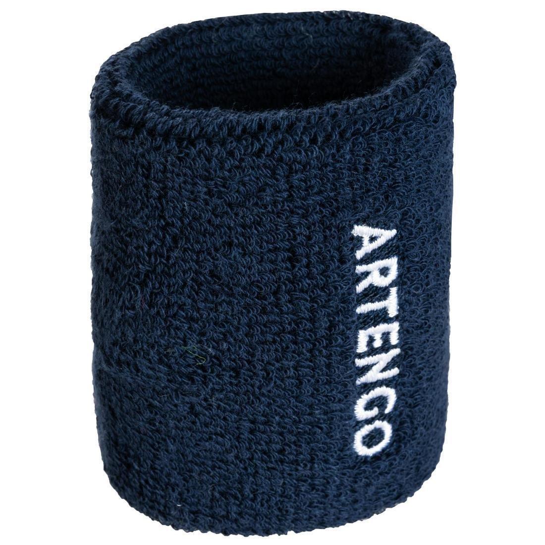 TP 100 Tennis Wristband, Navy, No Color, large image number 3