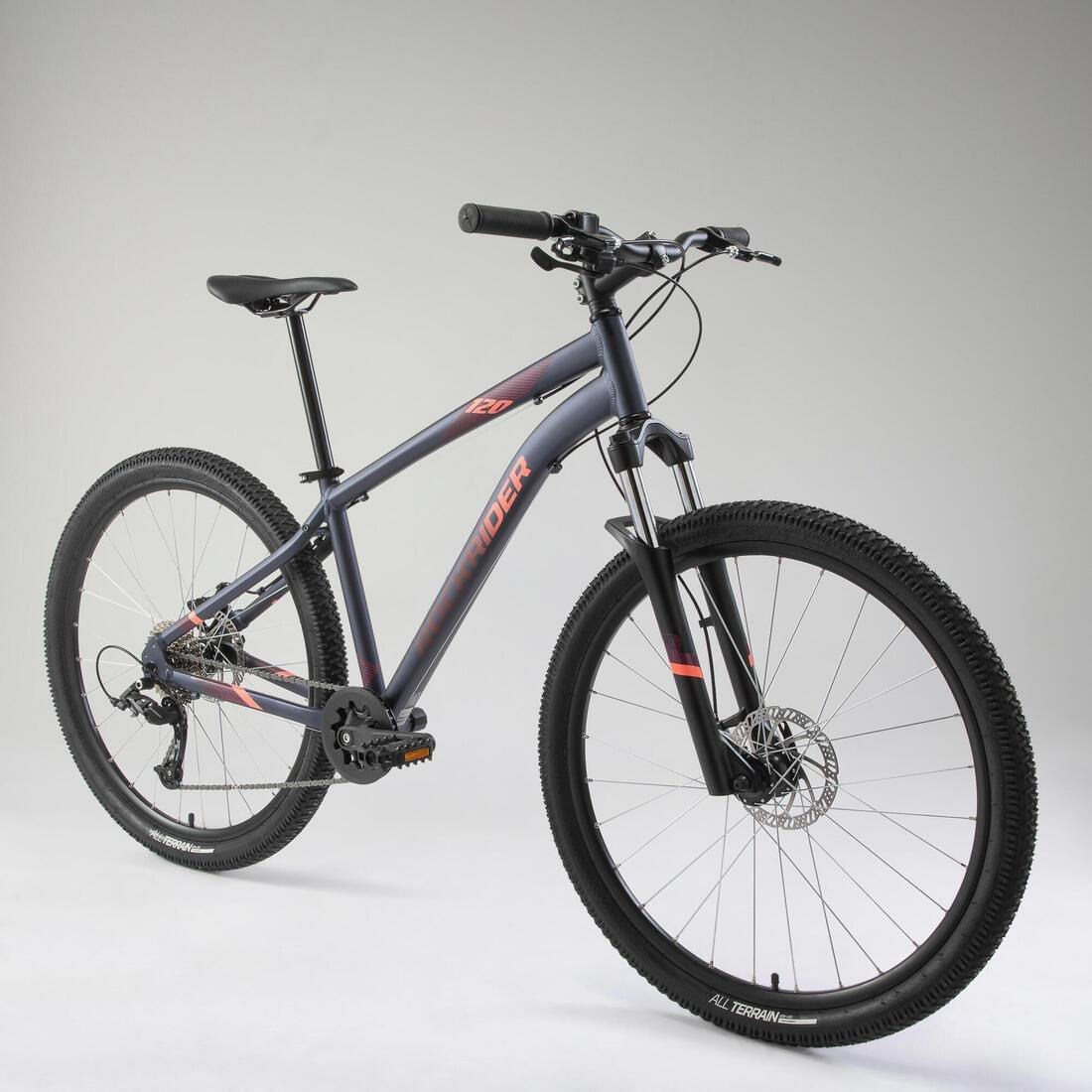 Women's   27.5 Mountain Bike St 120, Navy Blue, No Color, large image number 1