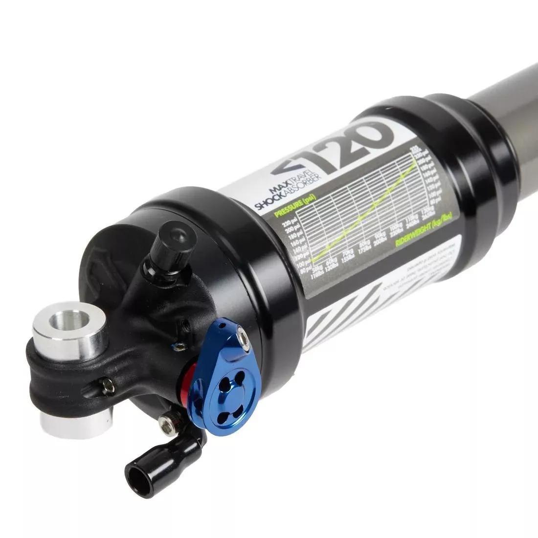 190X51mm Lockout Shock O2 Air With 40X10mm / 25X8mm Spacers, No Color, large image number 1