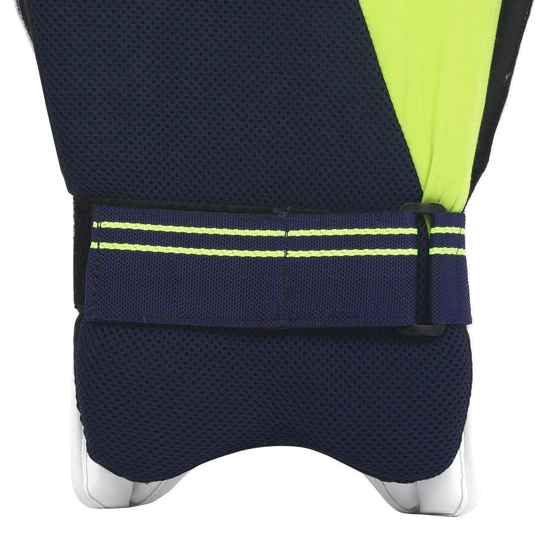 Cricket Batting Pad - Bp 100, Fluorescent Blue, , large image number 4