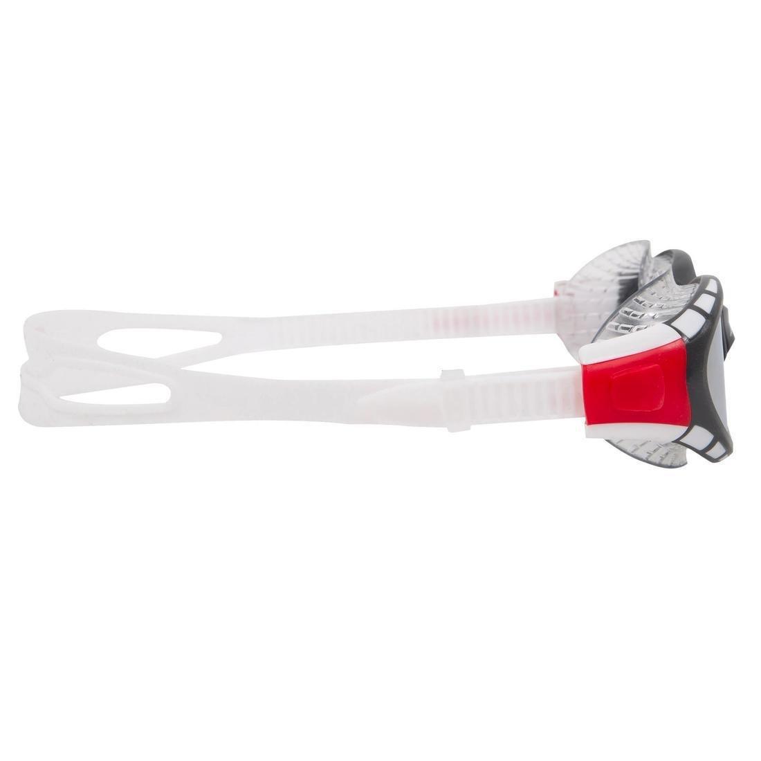 BLACK Futura BioFuse Speedo Swimming Goggles - Mirror - White/Red, , large image number 3