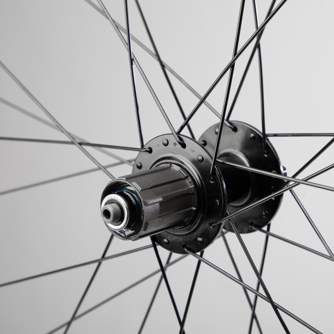 VAN RYSEL - Road Wheel Rear Disc Double Wall 700 (Tubeless option)