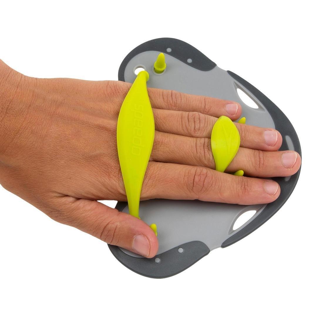 Finger Paddles Speedo Biofuse, Grey, 5401_000, large image number 4