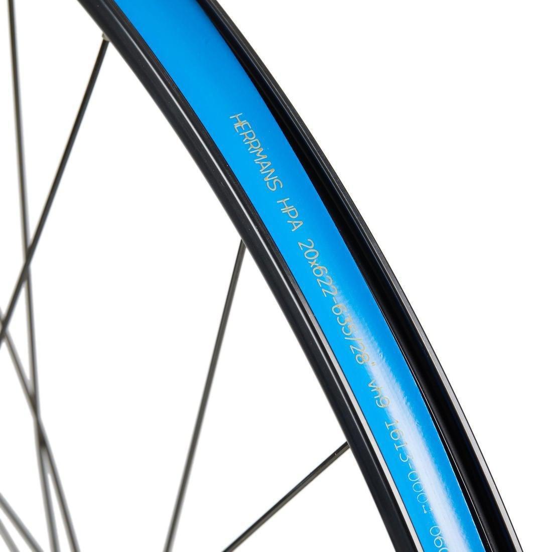 Wheel 28 Front Double-Walled Rim Disc Brake Quick Release Hybrid Bike, Black, No Color, medium