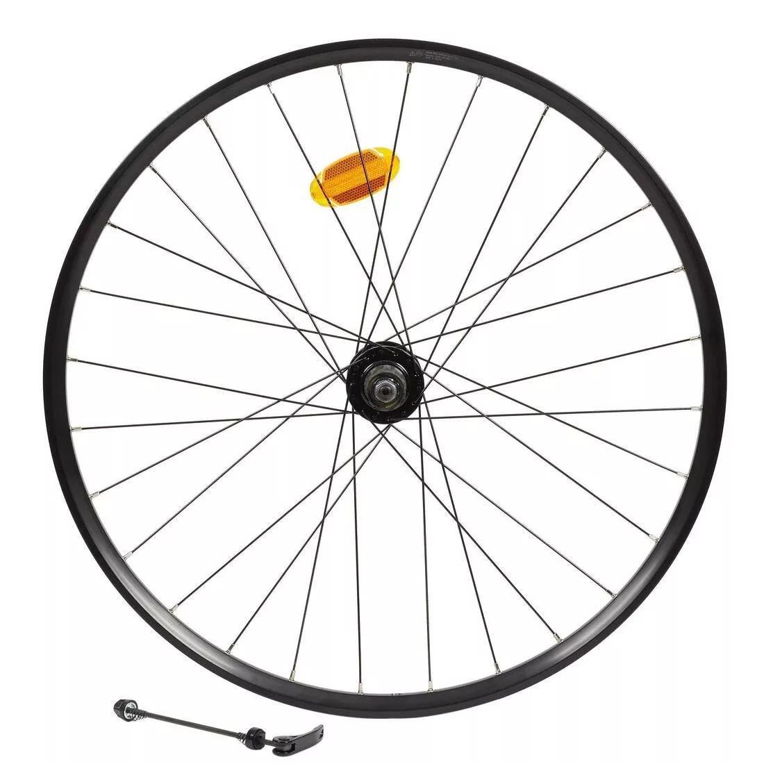 DEFAULT 27.5x23c Double-Walled QR TT Cassette Disc Brake Mountain Bike Rear Wheel, No Color, large image number 0