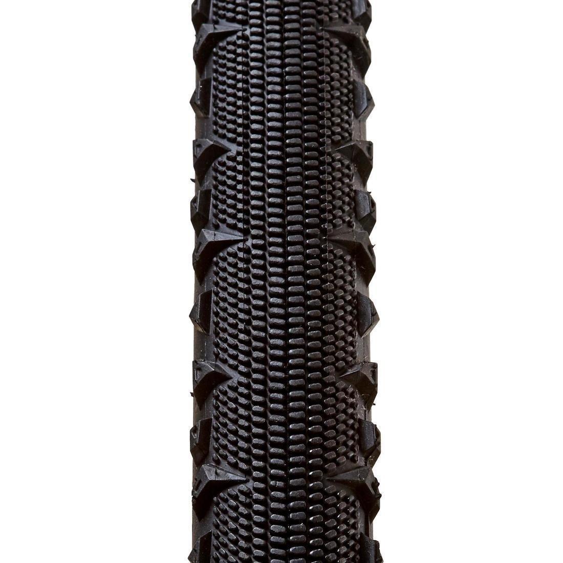 BLACK Gravel Bike Tyre 700x32, No Color, large image number 2