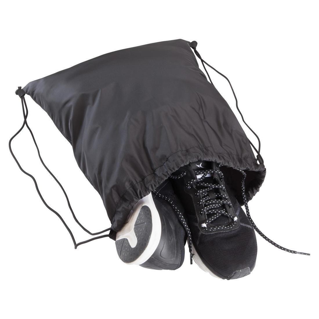 Fold-Down Fitness Shoe Bag, Black, No Color, large image number 3