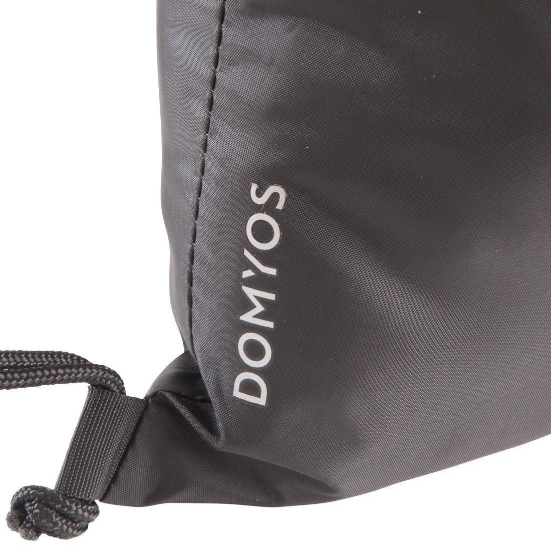 DOMYOS - Fold-down Fitness Shoe Bag, Black