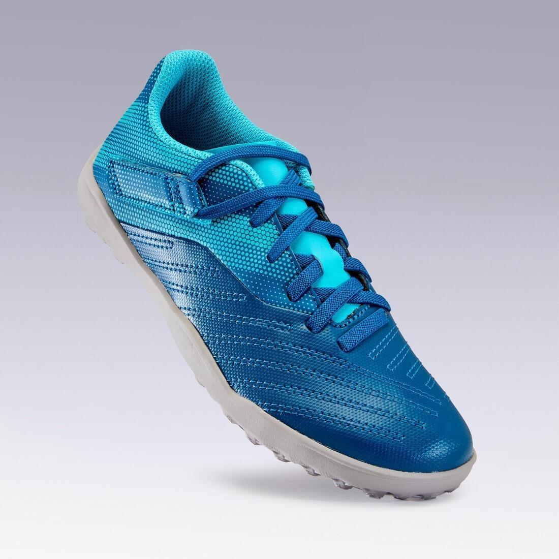 EU 27 Rip-Tab Football Boots Agility 140 Tf, Burgundy, No Color, large image number 7