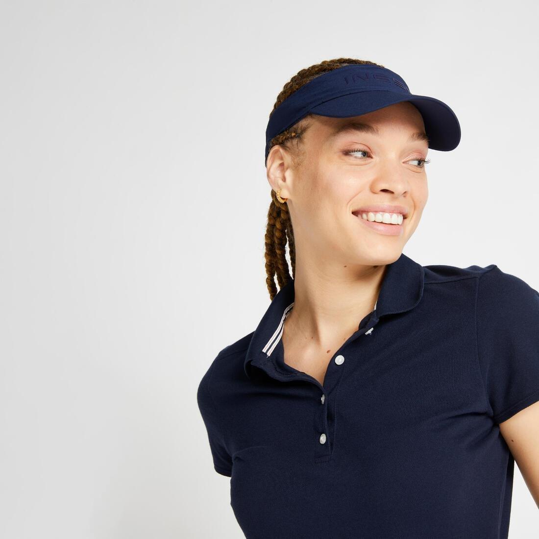 NAVY BLUE Women's golf visor - WW 900 navy blue, No Color, large image number 4