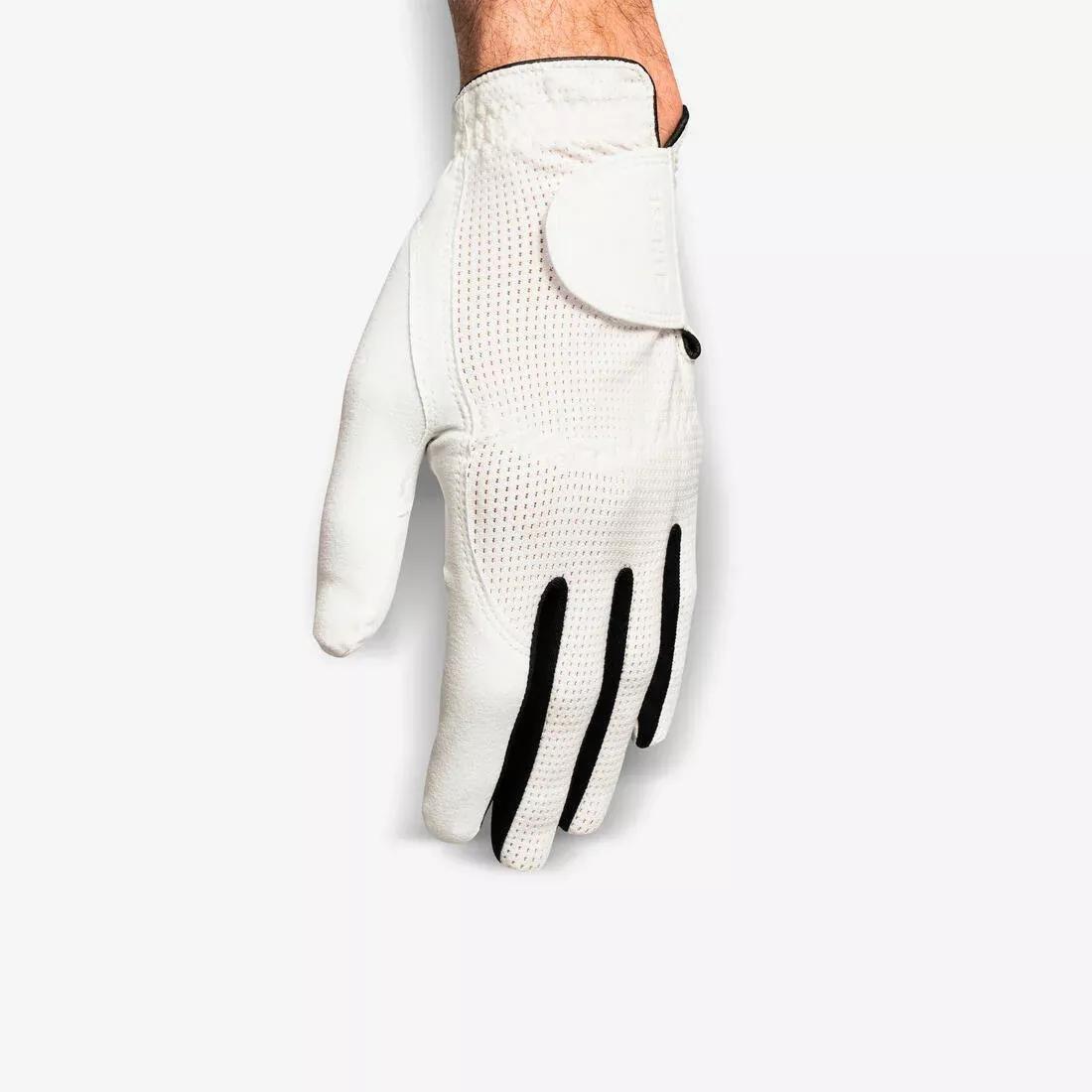 ULTRA WHITE Men's golf right-handed breathing glove, white, , large image number 0