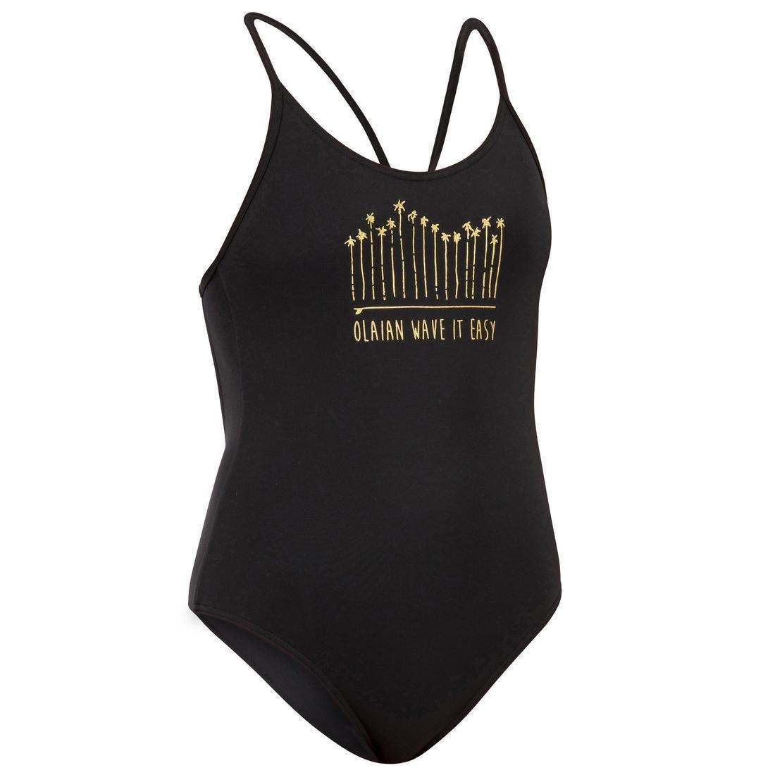 One-Piece Swimsuit 100, Black, , large image number 13