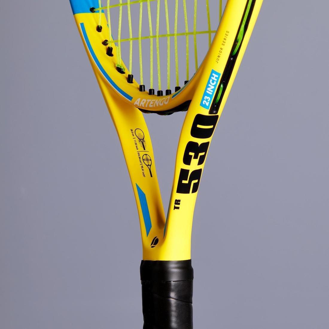 Tr530 Kids Tennis Racket - Yellow, No Color, large image number 4