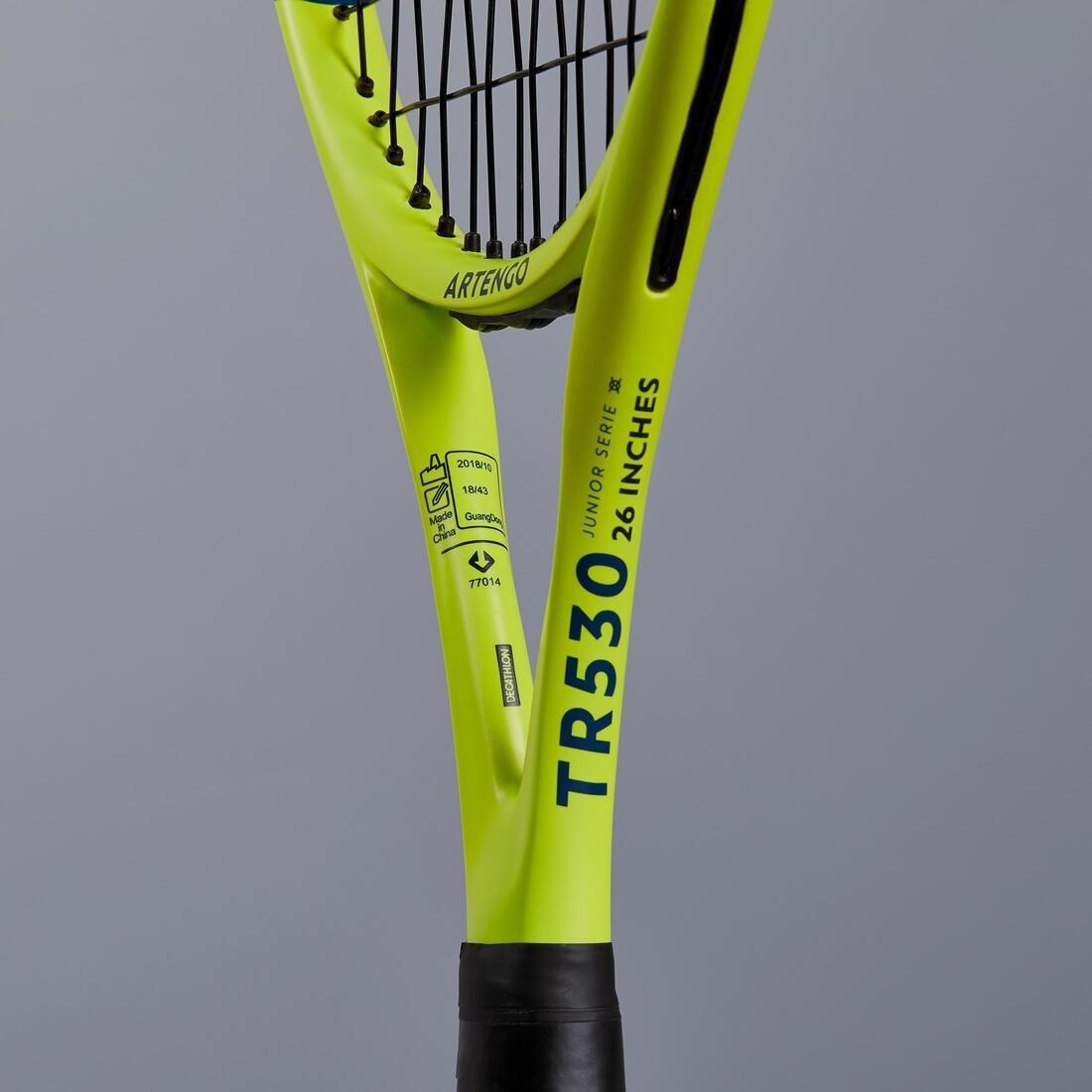 Kids' 26 Tennis Racket TR530, No Color, large image number 4