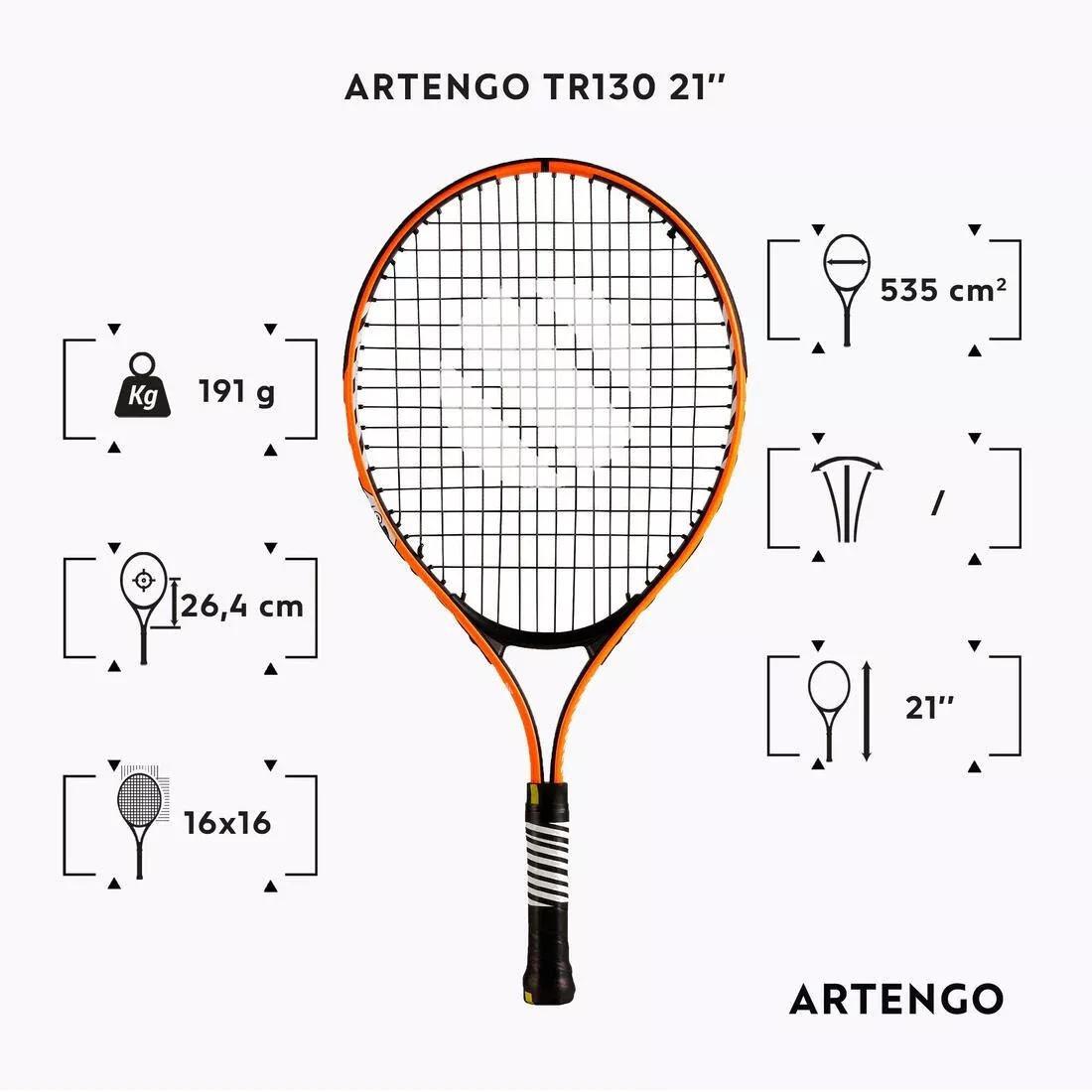 Kids 21 Tennis Racket Tr130, No Color, large image number 12