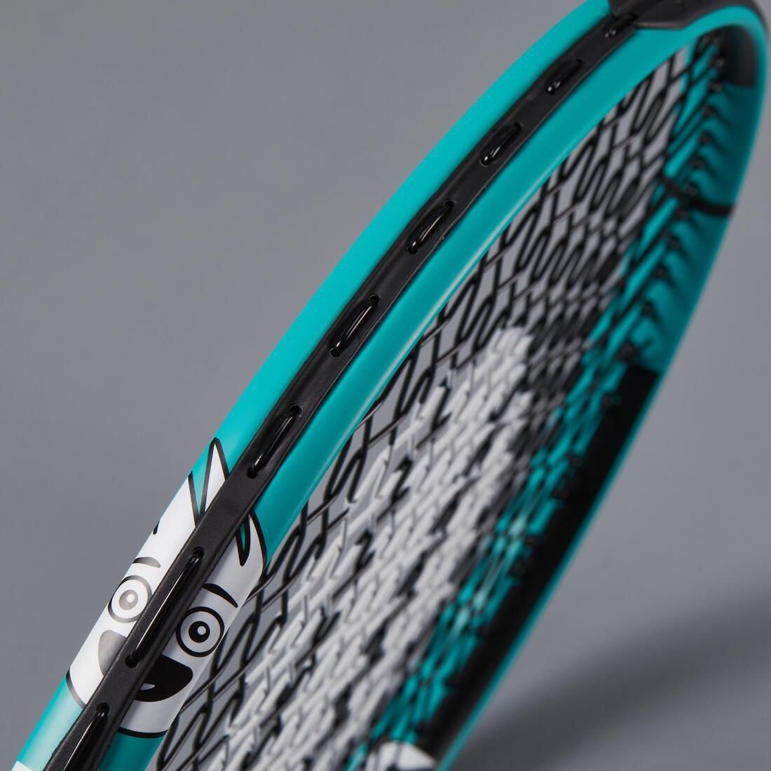 CARIBBEAN BLUE Kids' 23 Tennis Racket Easy - Green, No Color, large image number 10