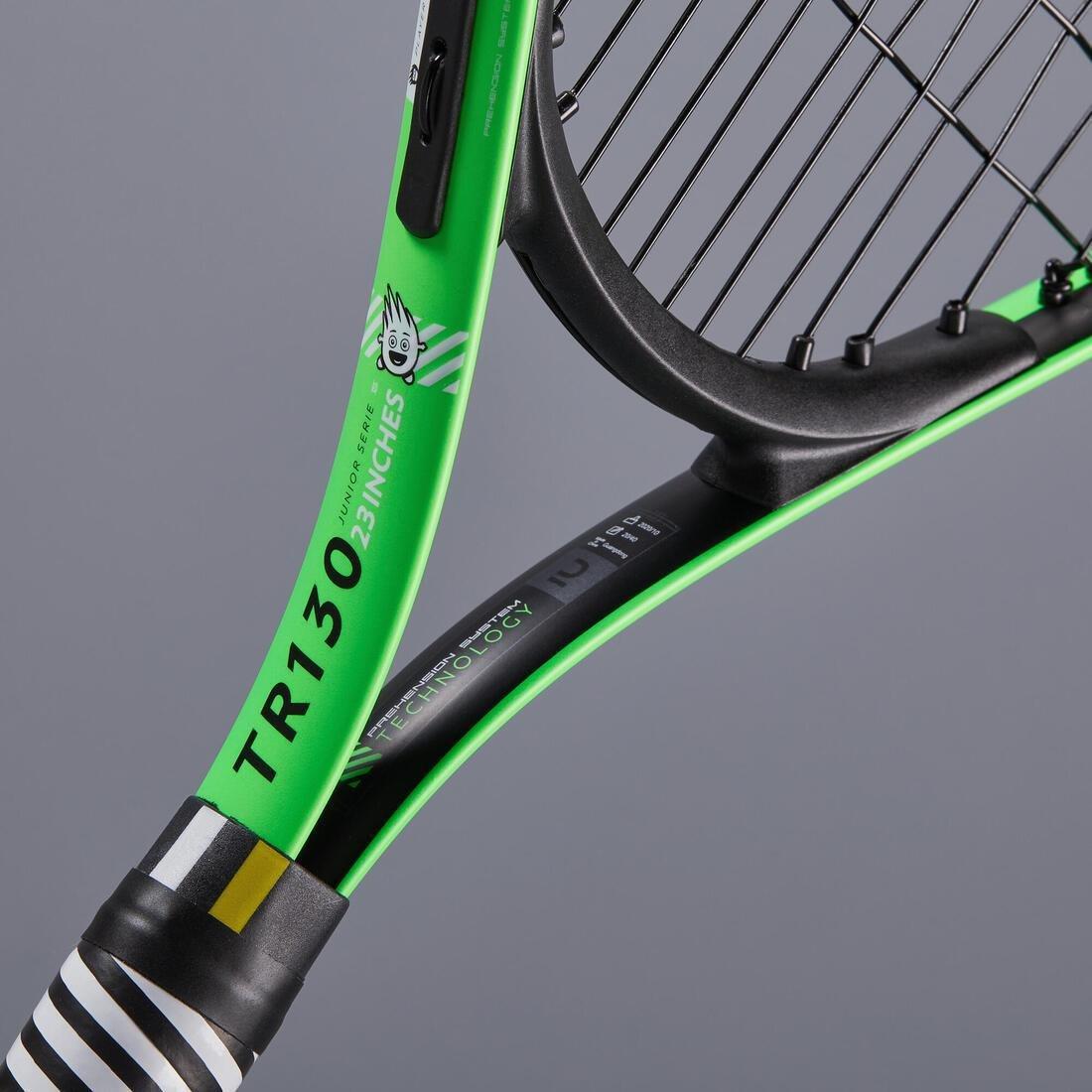 Kids Tennis Racket Tr130, Green, No Color, large image number 4
