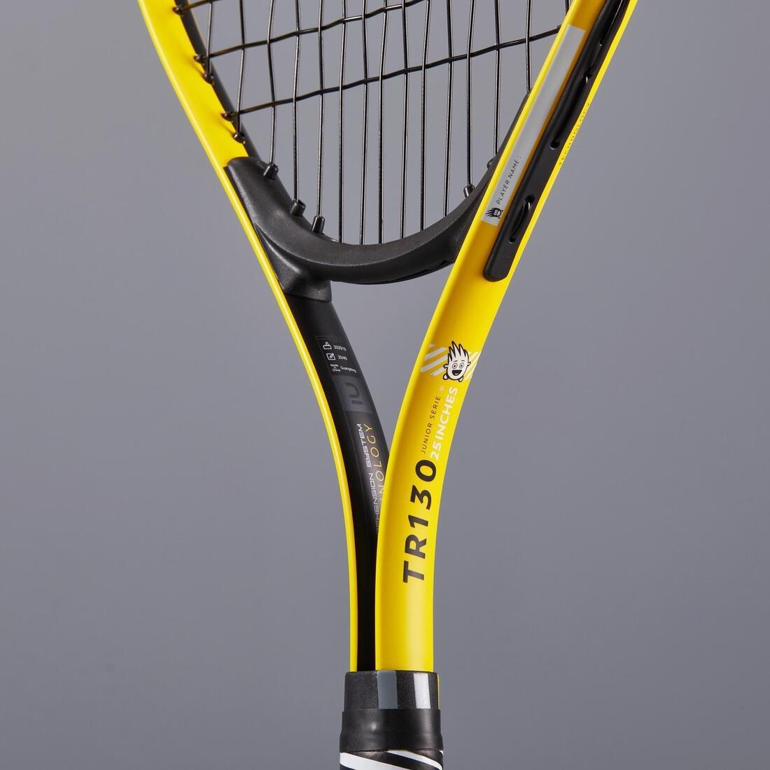 Kids Tennis Racket Tr130 - Yellow, Fluo Yellow, No Color, medium