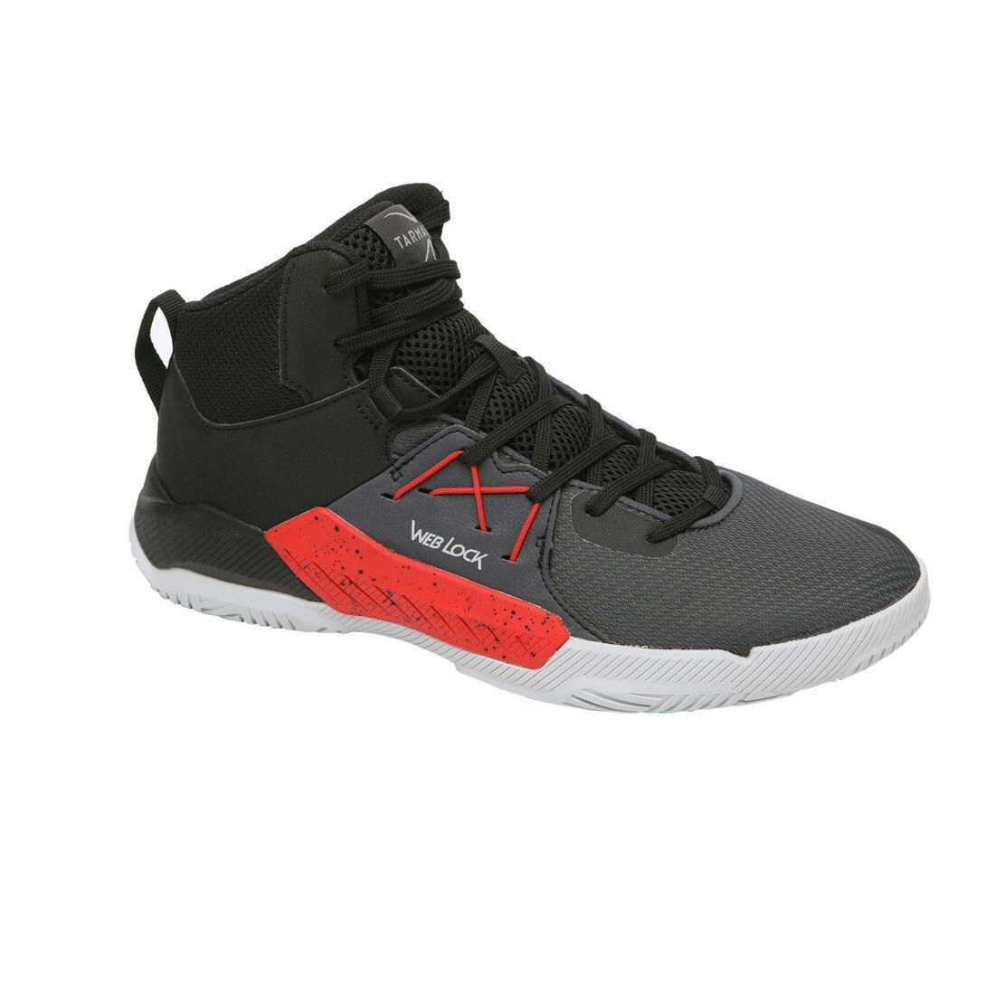 Adult Beginner Basketball Shoes Protect 120, Black, No Color, medium