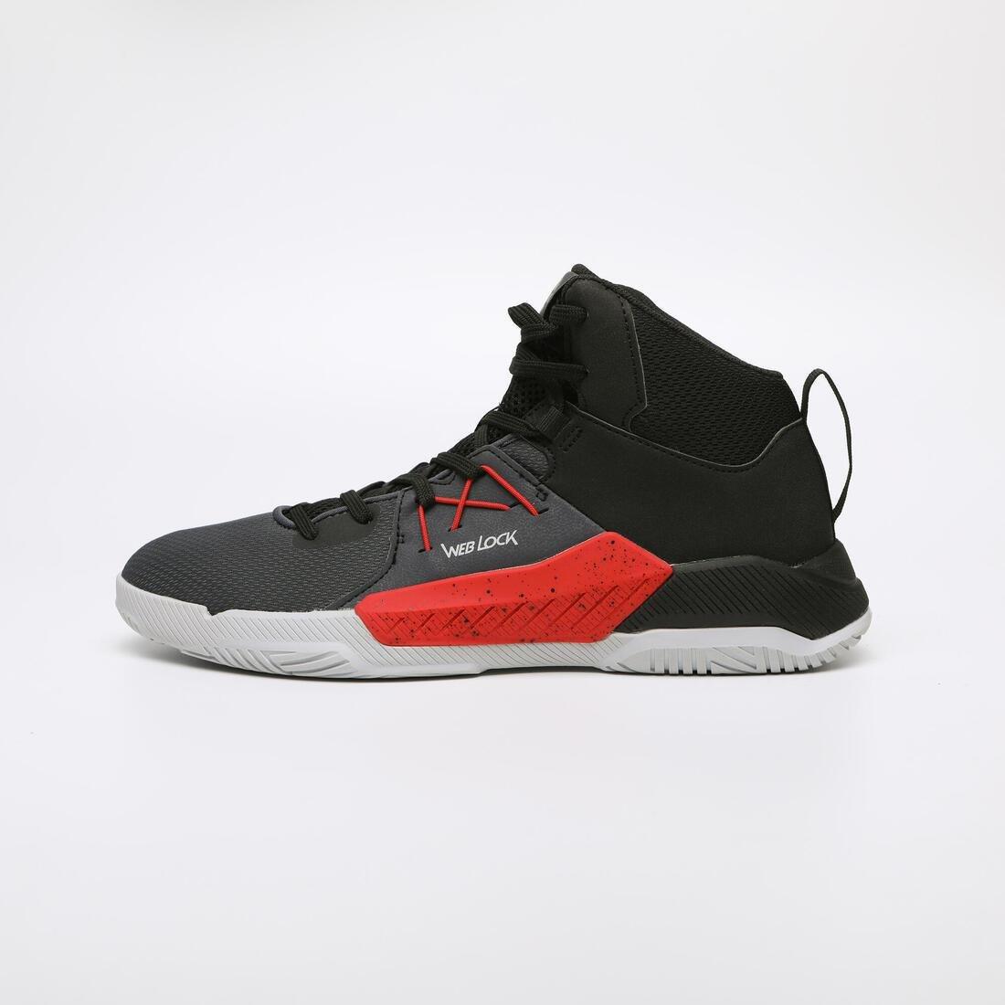 Adult / BeginnerBasketball Shoes Protect120, Black, , large image number 4
