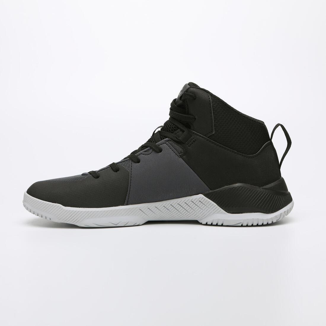 Adult / BeginnerBasketball Shoes Protect120, Black, , large image number 7