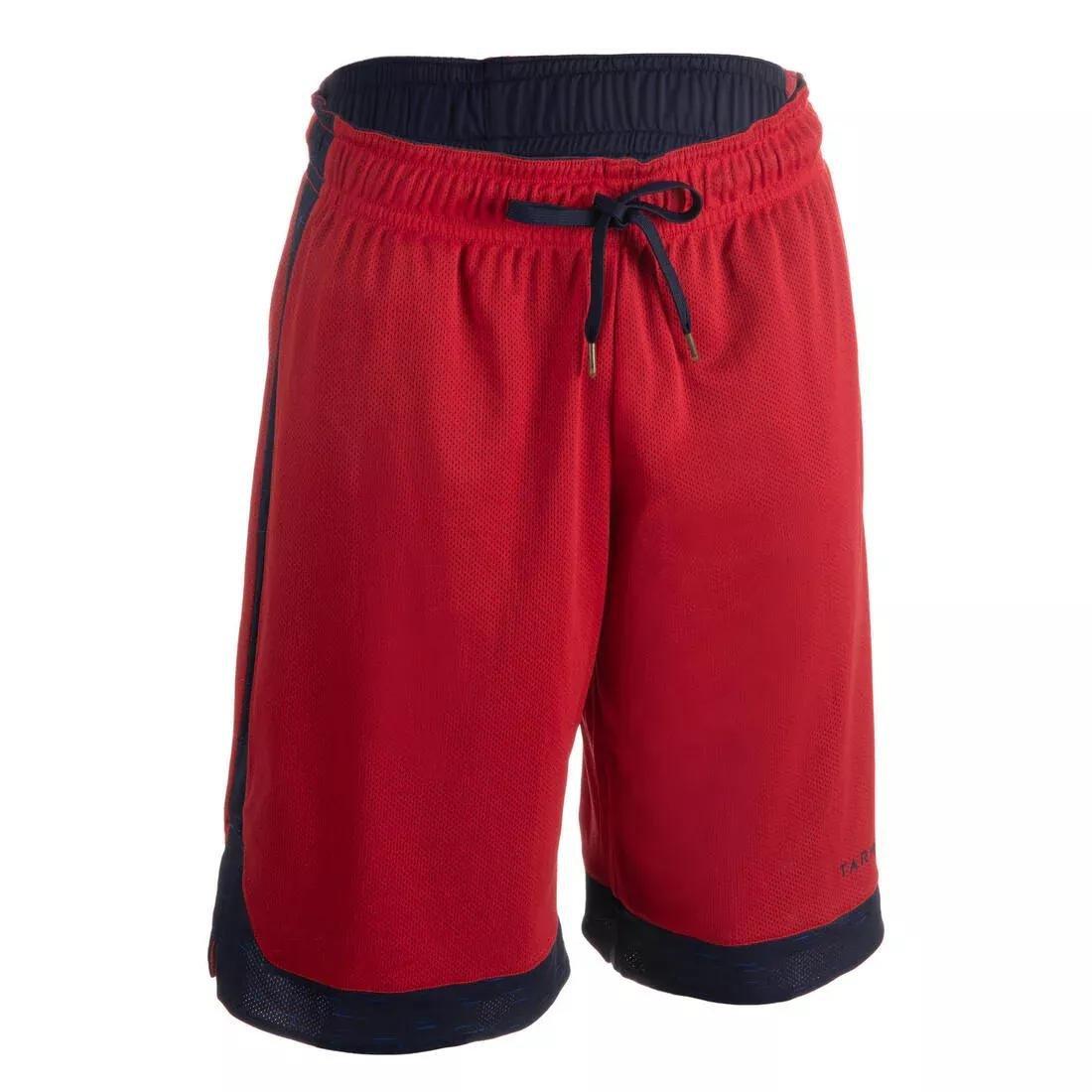 NAVY BLUE Men's Reversible Basketball Shorts - Navy/Garnet, , large image number 8