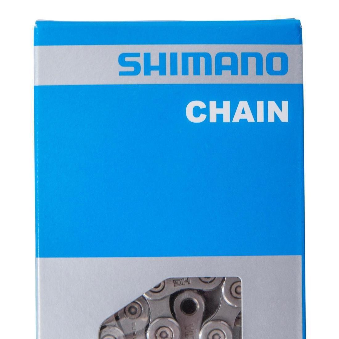 105 Speed Bike Chain Shimano Cn-Hg601, Silver, No Color, large image number 1