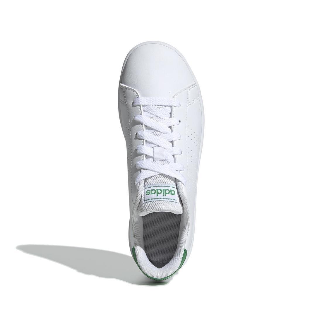 Kids Advantage Clean Tennis Shoes, White, No Color, large image number 4