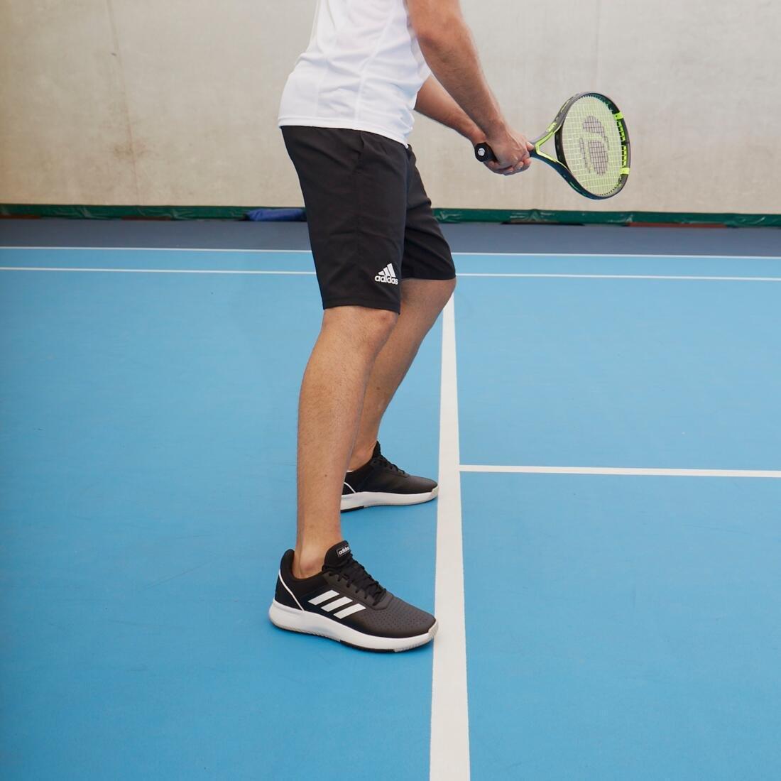 Mens Tennis Shoes Courtsmash, Black, , large image number 4