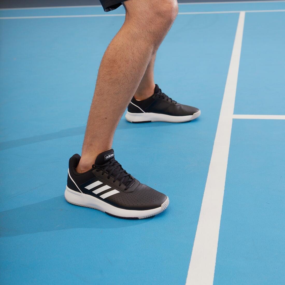 Mens Tennis Shoes Courtsmash, Black, , large image number 5