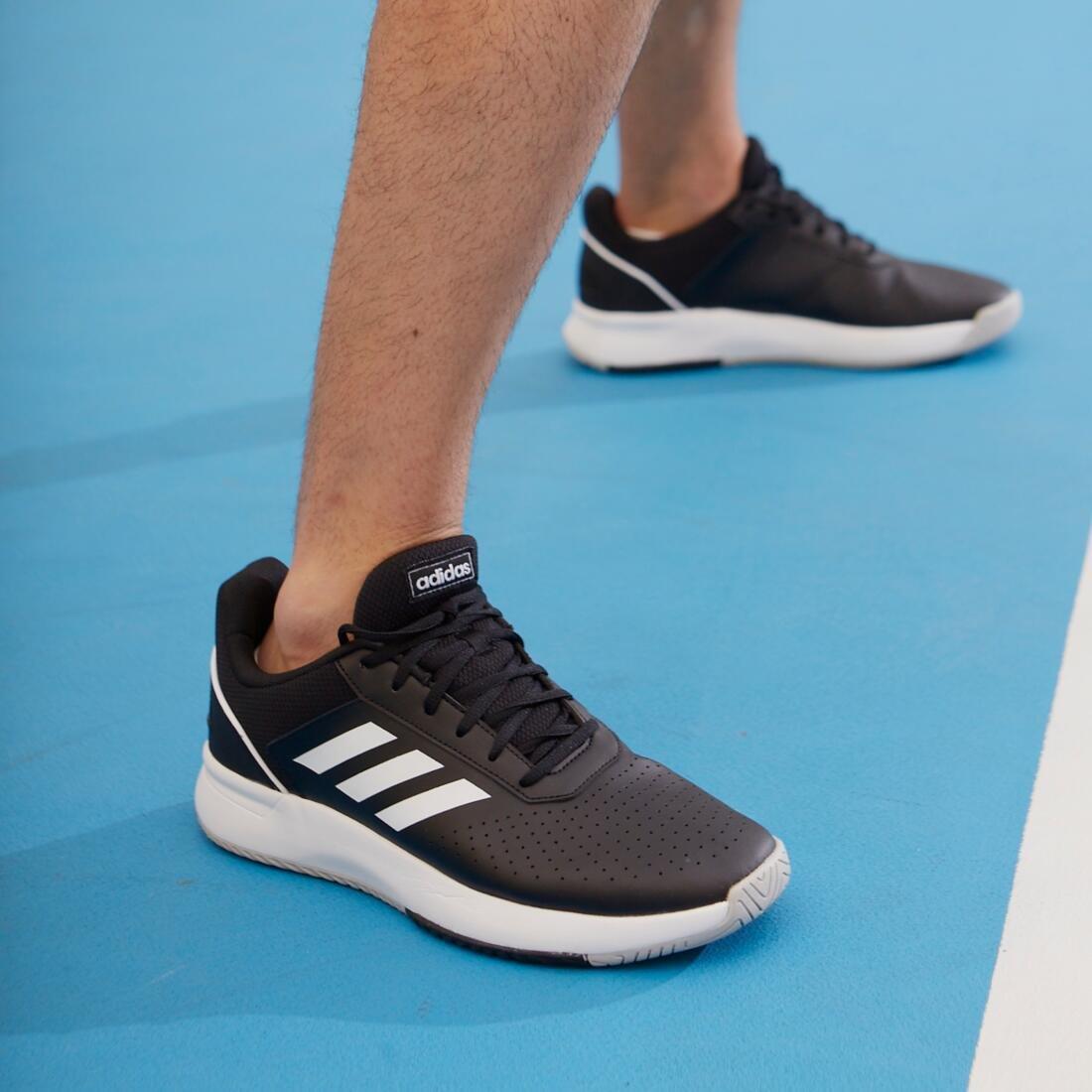 Mens Tennis Shoes Courtsmash, Black, , large image number 6